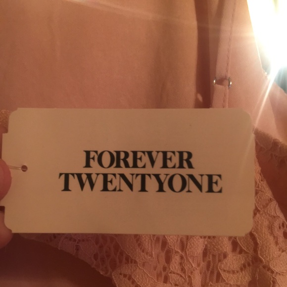 BRAND NEW!! Blush colored Forever 21 sun dress - Picture 3 of 4